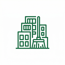 Icono servicio limpieza comunidades Mataró